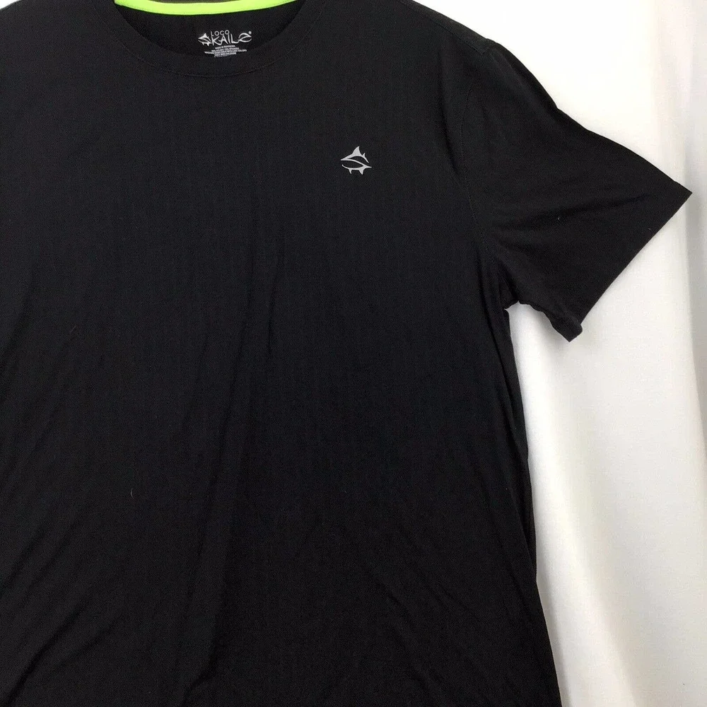 Loco Skailz Men's Shirt Top Black Size Medium - Picture 3 of 12